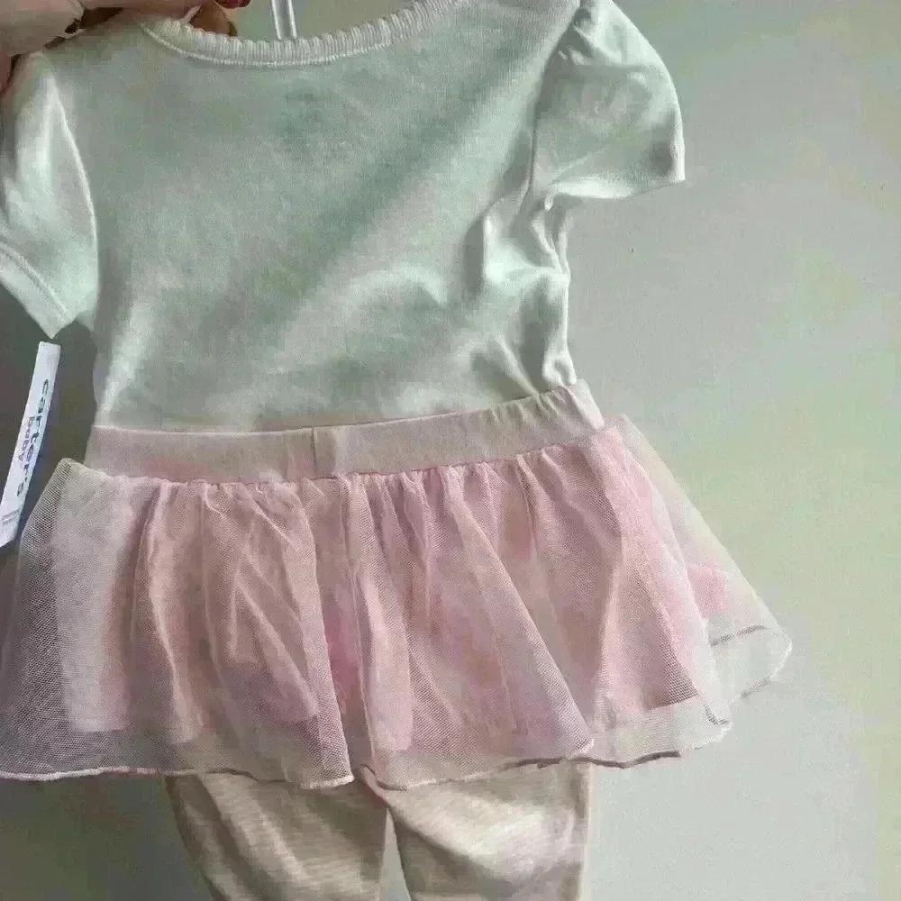 Carter’s daddy’s little princess size 9 months tutu set NWT